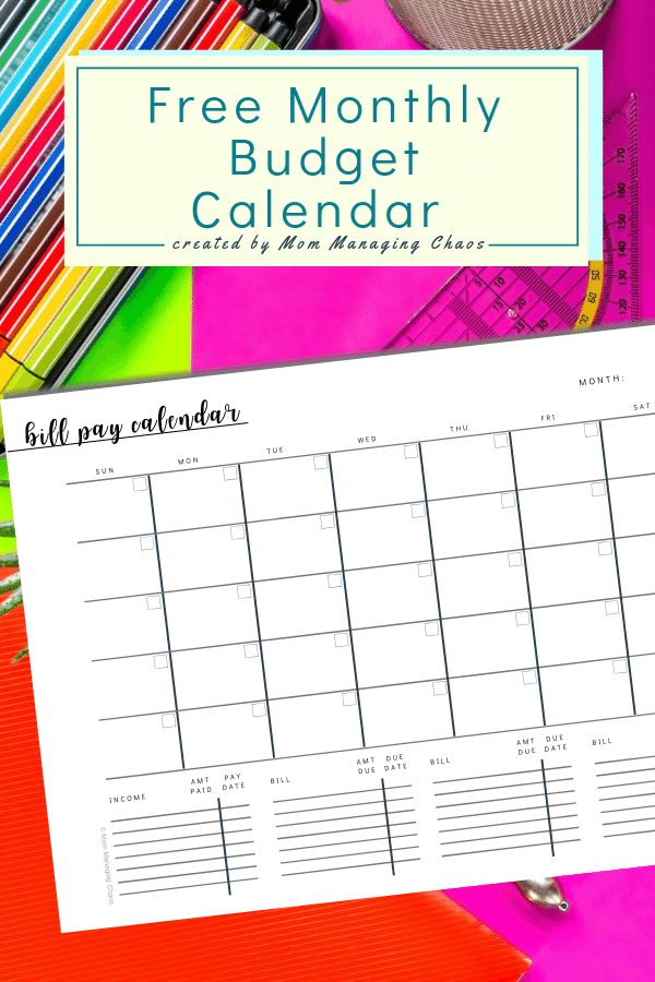 free printable monthly bill payment log a bills to pay