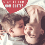 mother and child laying together with faces pressed closely together